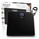 Ваги підлогові Adler AD 8194 black, акумуляторні USB-C, 180 кг, точність 100 г - зображення 1