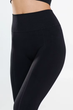 Жіночі безшовні легінси лосини зі штрипками Giulia Leggings STRAPS ENERGY чорний, L/X легінси спортивні висока посадка мікрофібра 200 DEN - изображение 3