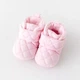 М'які пінетки "Toesies" для малюків з липучкою та протиковзкою підошвою (довжина устілки 12 см) (6-12 місяців) рожевий (KS1056) - зображення 1