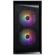 Корпус 1stPlayer BS-2-BK-3F1, Черный - 578385 - изображение 2