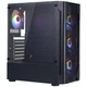 Корпус 1stPlayer D4-BK-4F1, Чорний - 595134 - зображення 1