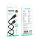 Кабель BOROFONE BX113 Lenny silicone charging data cable Type-C(L=2M) чорний - зображення 3