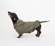 Куртка для собак средних пород DIEGO jacket хаки водоотталкивающая для такс Размер L демисезонная со светоотражателями - изображение 5