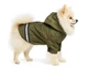 Куртка для собак средних пород DIEGO jacket хаки водоотталкивающая для такс Размер L демисезонная со светоотражателями - изображение 3