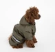 Куртка для собак средних пород DIEGO jacket хаки водоотталкивающая для такс Размер L демисезонная со светоотражателями - изображение 6