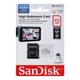Карта пам'яті microSDXC (UHS-1 U3) SanDisk High Endurance 512Gb class 10 V30 (100Mb/s) (adapterSD) - изображение 3