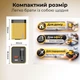 Зарядний пристрій GaN 80W з кабелем Type-C, USB + USB-C (A+C), швидка зарядка QC3.0, універсальний адаптер для смартфонів і ноутбуків White - изображение 6