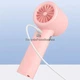 Портативний акумуляторний 2 в 1 турбо міні вентилятор з дисплеєм BPS Turbo Handheld Fan T60 регулювання швидкості від 1 до 100% Ручний/настільний Знімна база - изображение 8