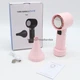 Портативний акумуляторний 2 в 1 турбо міні вентилятор з дисплеєм BPS Turbo Handheld Fan T60 регулювання швидкості від 1 до 100% Ручний/настільний Знімна база - изображение 10