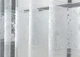 Короткий тюль жаккард мрамор, высотой 1,8м. Цвет белый. Код 2006т - изображение 5