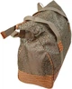 Дорожная сумка, саквояж 25L Wallaby бежевая с цветами - изображение 6