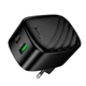 Адаптер сетевой HOCO folding charger CS101A |1USB/1Type-C, 20W/3A, PD/QC| - изображение 3