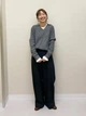 Пуловер женский Uniqlo 884303109 S Серый (1159856751) - изображение 6