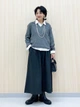 Пуловер женский Uniqlo 884303109 S Серый (1159856751) - изображение 7