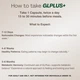 Добавка премиум-класса снижение веса Plus+Ultra GLPLUS+ GLP-1 Support 60 капсул - изображение 7