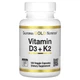 Вітаміни Д3 та К2 California Gold Nutrition (Vitamin D3+K2) 5000 МО/120 мкг 60 капсул CGN02332 - зображення 2