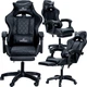 Крісло геймерське DIEGO AERO Black-Full Black - зображення 1