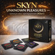 Презервативы SKYN безлатексные Unknown Pleasures 42 шт полиизопреновые гипоаллергенные набор микс текстур Intense Feel Elite Warming и ароматизированные skyns - изображение 1