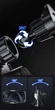 Держатель с беспроводной зарядкой для телефона ( IPhone та Android ) в автомобиль CARHolder C8 черный - изображение 3