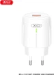 Мережевий зарядний пристрій XO L112 QC18W Charger with LED with Type-c cable White (XO-L112+C) - зображення 2