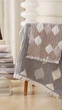 Полотенце муслиновое банное Malloory Home 70*140 см Светло-серое - изображение 5