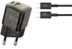 Сетевое зарядное устройство XO CE05 GAN PD30W+QC3.0 18W быстрое питание с Type-c cable Brown (XO-CE05+C) - изображение 1