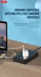 Мережевий зарядний пристрій XO CE06 PD 30W GaN lamp display fast Charger with TYPE-C cable White (XO-CE06+C) - зображення 5