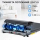Електрична бігова доріжка Novonova SY-T2712 до 12 км/год з LCD-екраном, до 120 кг, Bluetooth, 15 програм - зображення 7
