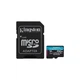 Карта пам'яті Kingston microSDXC 256GB Canvas Go! Plus G4 Class 10 UHS-I U3 V30 A2 + SD-адаптер (SDCG4/256GB) (304982) - изображение 1