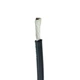 Силіконовий кабель Silicone wire 12AWG black багатожильний гнучкий (1 метр) (296978) - зображення 1