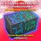 Шкатулка головоломка механическая (сложная) Himitsu Bako секретная коробка сложная логическая 90 ходов 3D печать подарок серый - изображение 5