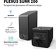 Тилова бездротова акустика Klipsch Flexus SURR 200 Black для системи Klipsch Flexus Core (1072091) - зображення 2