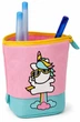 Пенал-органайзер Supersumka Pop-up Pencil Case 17x12x6 см Розово-салатовий (4061463689290) - зображення 2