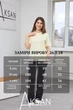 Женская футболка для летнего сезона из хлопка оверсайз однотонная с круглым вырезом Aksan 26.5.18 44(M) Светло желтый - изображение 7