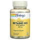 Біодобавка Бетаїн HCl + пепсин Solaray (HCL with Pepsin) 650 мг 100 капсул SOR04814 SOR04814 - зображення 1