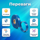 Шланг плоский 20м 1 1/2" (38 мм) 1бар для полива сада газона мотопомпы з хомутом напорный ПВХ синий - изображение 2