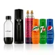 Набор Сифон Sodastream Terra Черный + Два Баллона Berger Quick Connect CO2 + Бутылка Berger 1L +Три Хитовые Сиропы - изображение 1