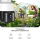 Набір 2 шт. Вулична поворотна Wi-Fi IP-камера відеоспостереження IP WiFi Q15 v380 3 Мп з віддаленим доступом (2941-2) - зображення 3