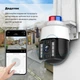 Набір 2 шт. Вулична поворотна Wi-Fi IP-камера відеоспостереження IP WiFi Q15 v380 3 Мп з віддаленим доступом (2941-2) - зображення 6