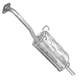 Глушитель Hyunday Accent/Excel 94-99 1.5i Polmostrow (10.05) (858734) - изображение 1