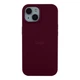 Чохол Premium Silicone Case Full Size (AA) для iPhone 15 Plus 42.Maroon - изображение 1