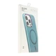 Чохол AG-Glass Chrome Camera with Magsafe для iPhone 14 Pink Sand - зображення 4