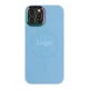 Противоударный Чехол AG-Glass Chrome Camera with Magsafe для iPhone 12 Pro Max Blue - изображение 1