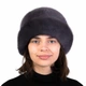 Шляпа норковая Меховой Стиль Роза 54/60 Ирис (012/E) - изображение 2