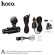 Видеорегистратор HOCO Mundial three-screen simultaneous display driving recorder DI61 (wifi version) |720p/480p+480p rear, 3.16"| Black - изображение 5