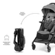 Прогулянкова коляска Kinderkraft Pilot 2 Midnight Black, 5902533927043 - зображення 2