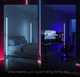 Торшер (світильник) кутовий підлоговий Світлодіодний VALESO LED RGB 150см USB нічник з пультом керування - зображення 3