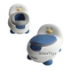 Детский горшок Bimbo спинка, съемный резервуар Детский унитаз (Бело-голубой) - изображение 2
