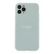 Чохол Silicone Case Full Size with Frame для iPhone 11 Pro 26.Mist Blue - изображение 1