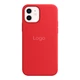 Чохол Silicone Case with MagSafe для iPhone 12/12 Pro Red - изображение 1